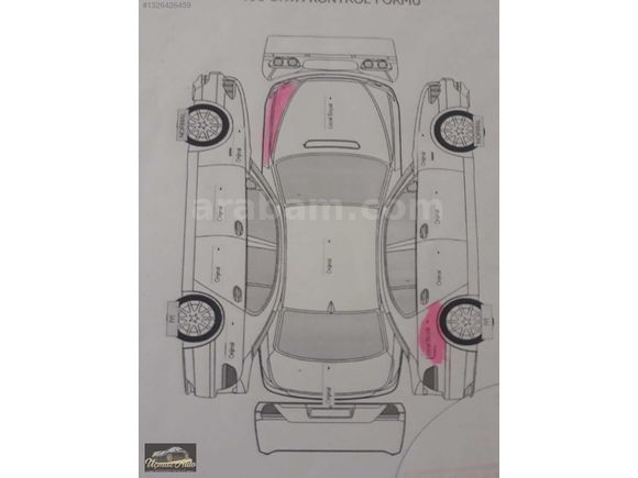 UÇMAZ AUTO'DAN HATASIZ ORJİNAL SUNROFFLU COSMO