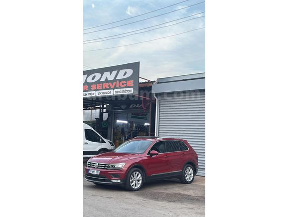 Sahibinden Volkswagen Tiguan 1.4 TSI Highline 2016 Model  92.000 km Bordo