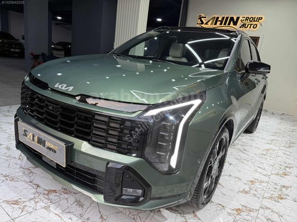 2025 KİA SPORTAGE 1.6T-GDI4X4 GT LİNE FULL HATASIZ SIFIR TADINDA