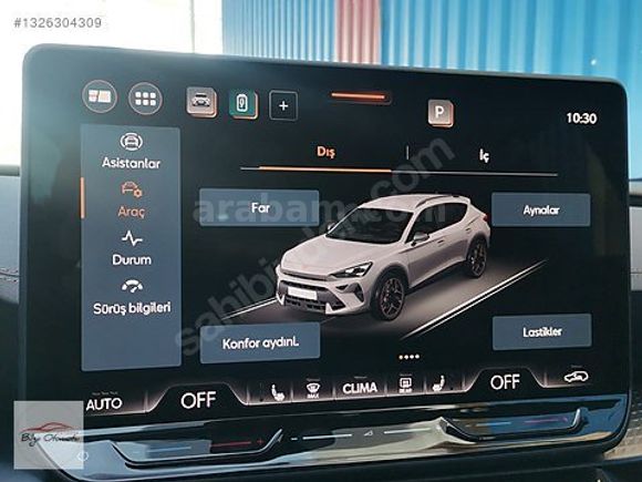 BOYASIZ/2025 CUPRA Formentor 1.5 e-Hybrid Supreme Plugin HYBRİD