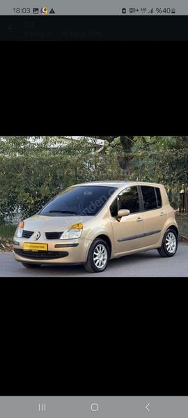 Sahibinden Renault Modus 1.4 Dynamique 2006 Model İstanbul 160.000 km Şampanya