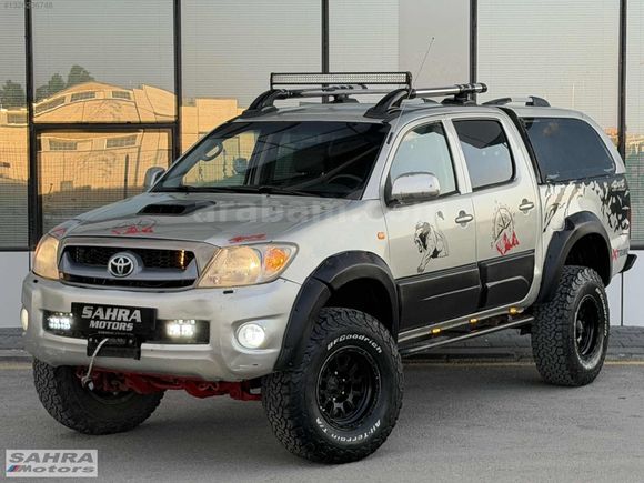 SAHRA MOTORS'DAN 2010 TOYOTA HİLUX 2.5 4X4 OFF-ROAD DONANIMLI