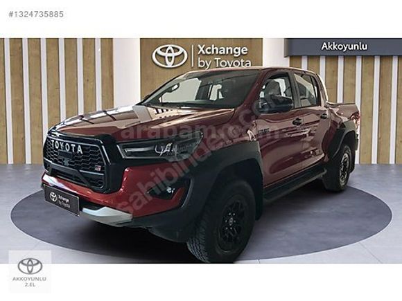 AKKOYUNLU TOYOTA PLAZA 2025 HILUX 2.8D-4D 4X4 GR SPORT A/T