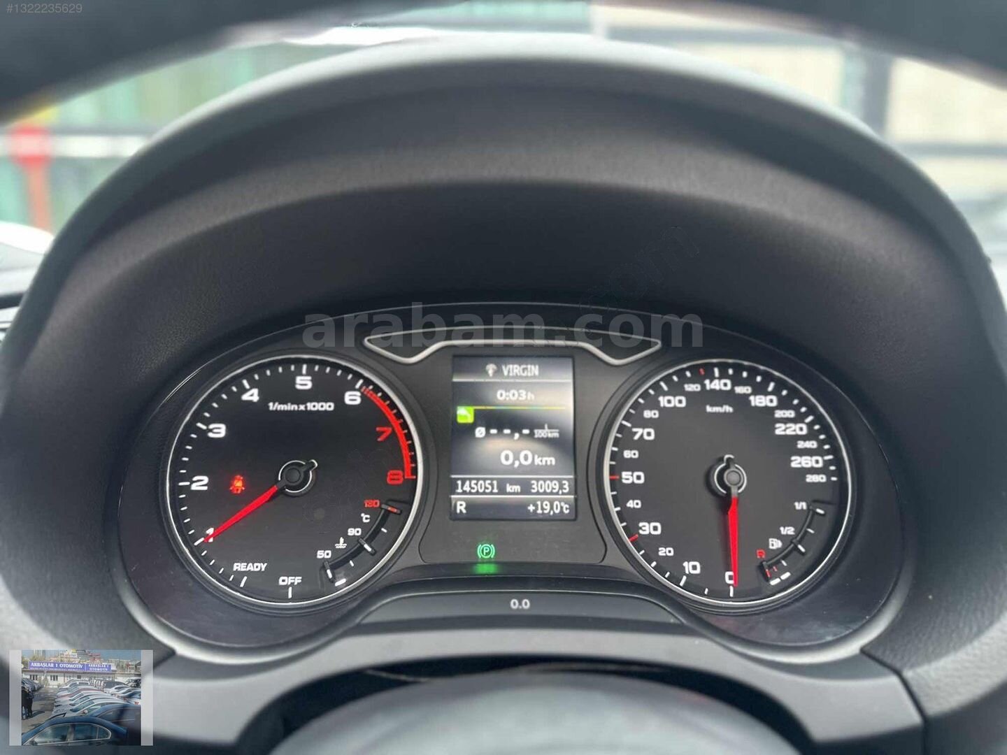 Galeriden Audi A3 Sedan 35 TFSI Dynamic 2020 Model İstanbul 145.000 km Beyaz 7