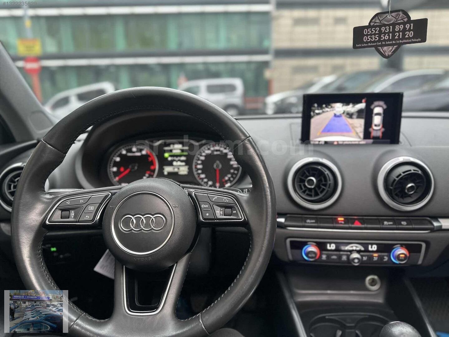 Galeriden Audi A3 Sedan 35 TFSI Dynamic 2020 Model İstanbul 145.000 km Beyaz 3