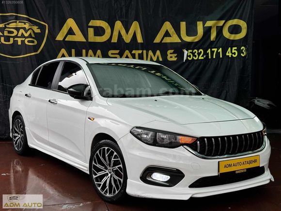 ADM AUTO-2020 HATASIZ BOYASIZ 99 BİN KM FİAT EGEA EASY STİL...