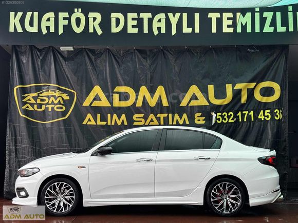 ADM AUTO-2020 HATASIZ BOYASIZ 99 BİN KM FİAT EGEA EASY STİL...