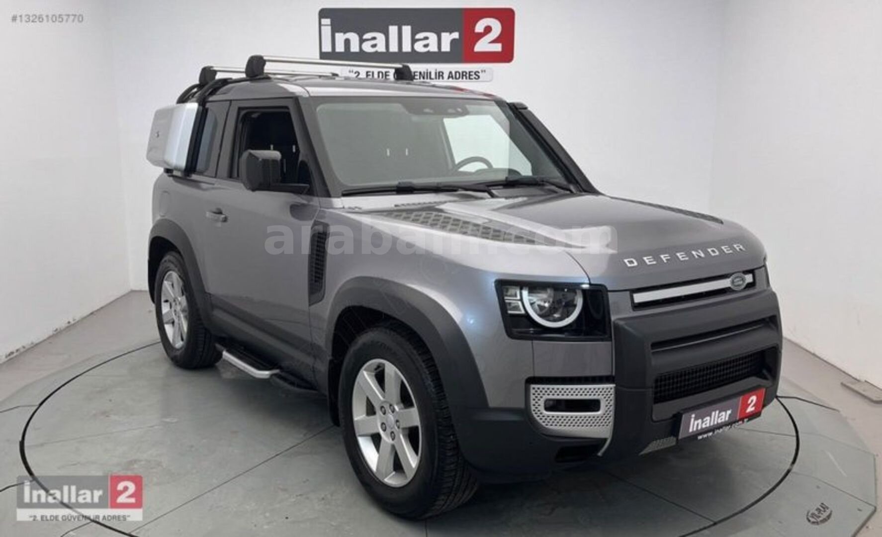 Galeriden Land Rover Defender 90 3.0 D 2023 Model Bursa 25.000 km Gri 5