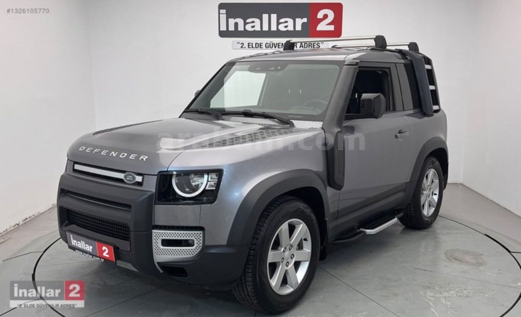 Galeriden Land Rover Defender 90 3.0 D 2023 Model Bursa 25.000 km Gri 6