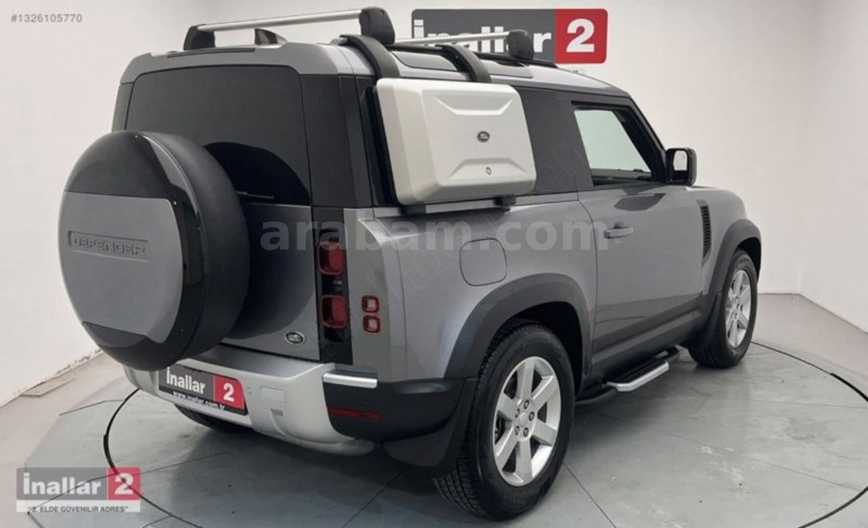 Galeriden Land Rover Defender 90 3.0 D 2023 Model Bursa 25.000 km Gri 7