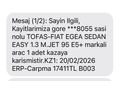 Sahibinden Fiat Egea 1.3 Multijet Easy 2018 Model 