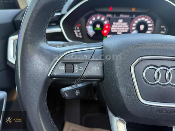 KINIK | 2021 MODEL AUDİ Q3 ADVANCED İÇİTABA/KREDİKARTINA12TAKSİT
