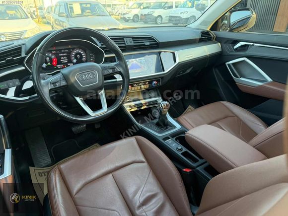 KINIK | 2021 MODEL AUDİ Q3 ADVANCED İÇİTABA/KREDİKARTINA12TAKSİT