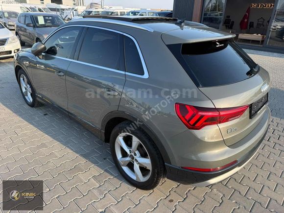 KINIK | 2021 MODEL AUDİ Q3 ADVANCED İÇİTABA/KREDİKARTINA12TAKSİT