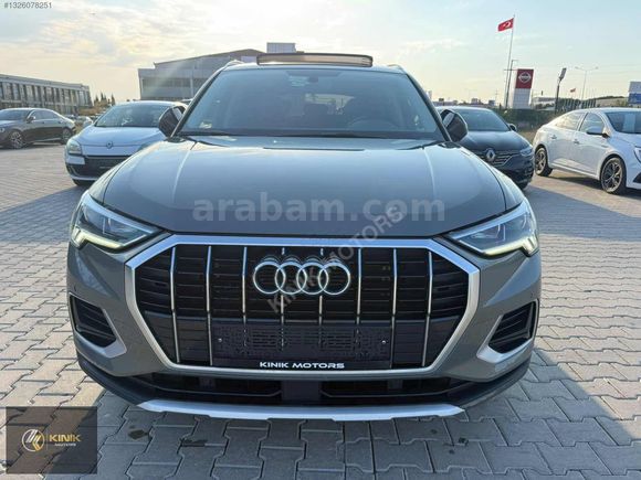 KINIK | 2021 MODEL AUDİ Q3 ADVANCED İÇİTABA/KREDİKARTINA12TAKSİT