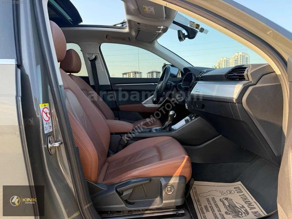 KINIK | 2021 MODEL AUDİ Q3 ADVANCED İÇİTABA/KREDİKARTINA12TAKSİT