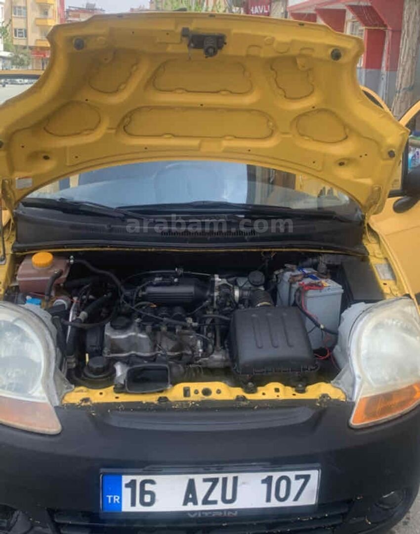 Tertemiz 2006 model Spark sarı renk benzin LPG 1