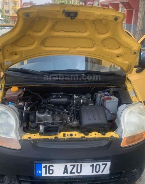 Tertemiz 2006 model Spark sarı renk benzin LPG 1