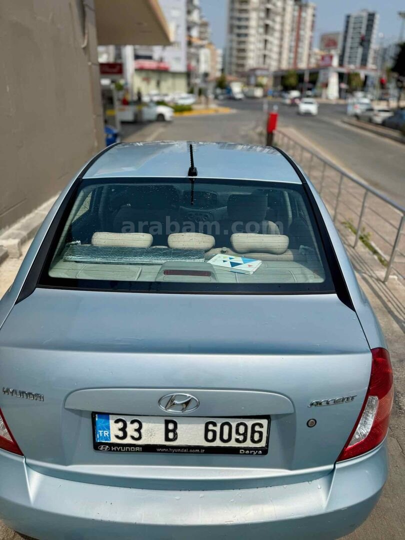 Sahibinden Hyundai Accent Era 1.4 Team 2008 Model Mersin 156.000 km Mavi 1