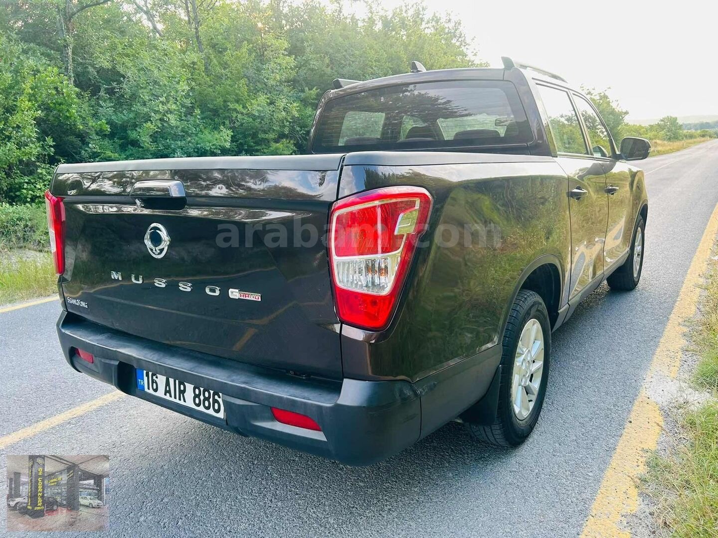 Galeriden KGM SsangYong Musso Grand 2.2 D Platinum 2020 Model İstanbul 213.000 km Kahverengi 7