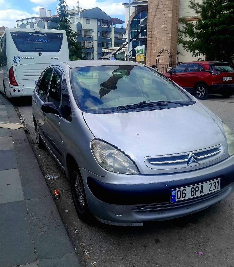 Sahibinden Citroen Xsara Picasso 1.6 SX 2002 Model Ankara 379.000 km Gri (Gümüş) 2