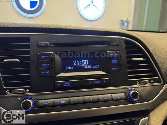 SDM MOTORS 2017 HYUNDAİ ELANTRA STYLE PLUS 257.*** KM