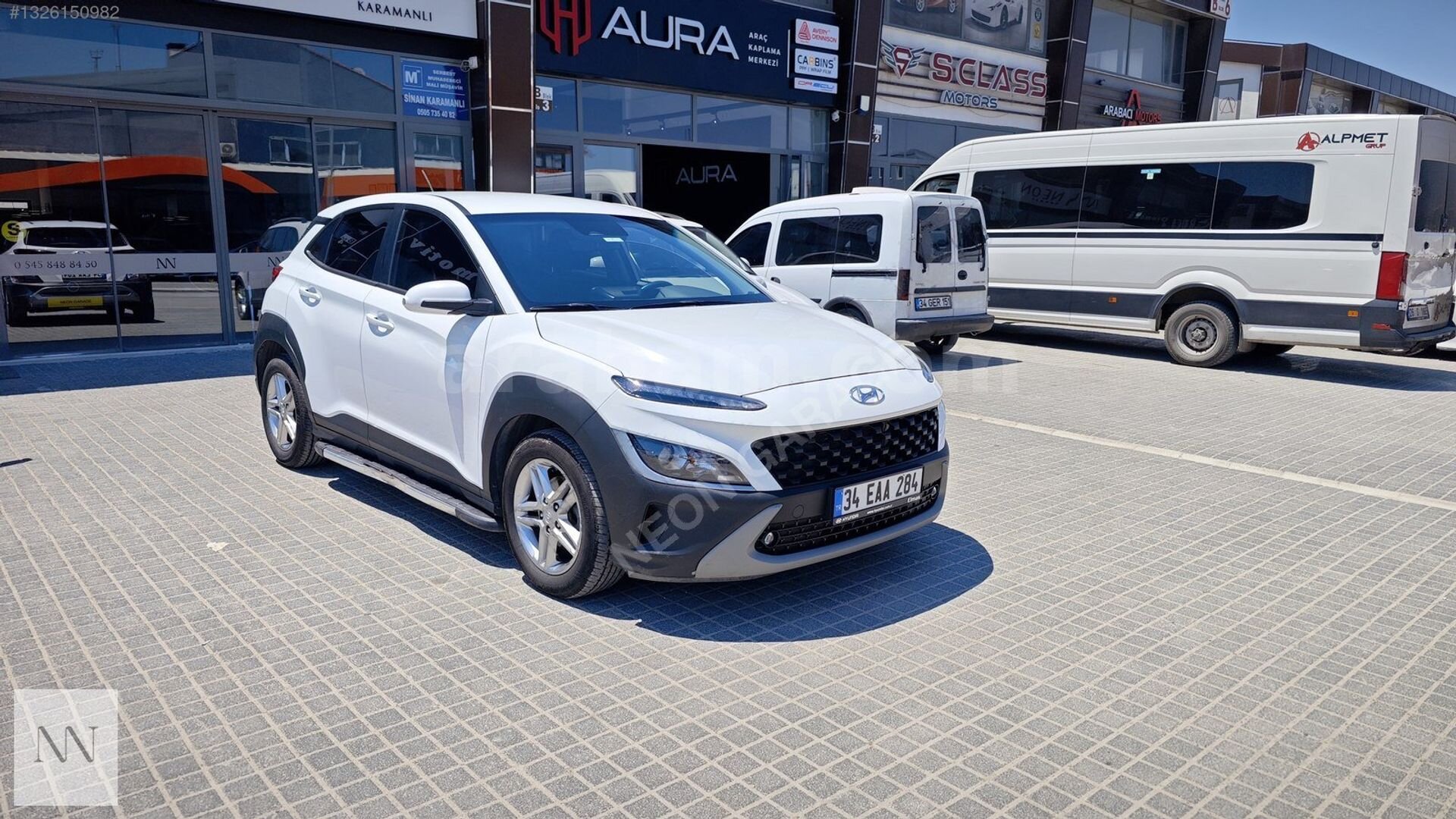 Galeriden Hyundai Kona 1.0 T-GDI Style 2021 Model Eskişehir 66.000 km Beyaz 2