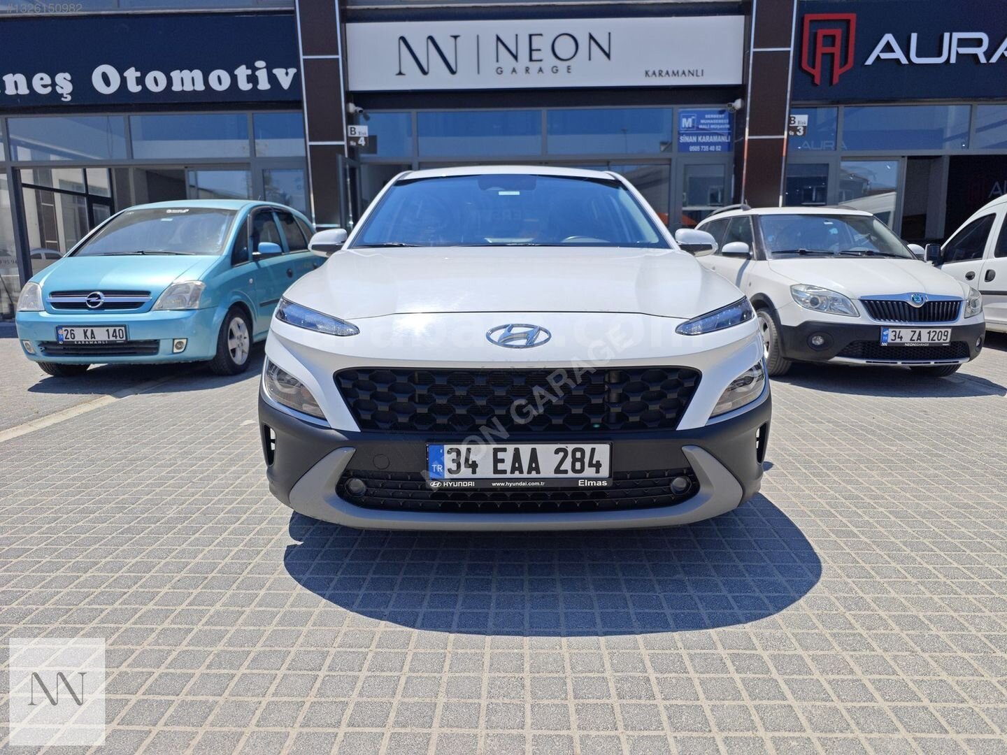 Galeriden Hyundai Kona 1.0 T-GDI Style 2021 Model Eskişehir 66.000 km Beyaz 1