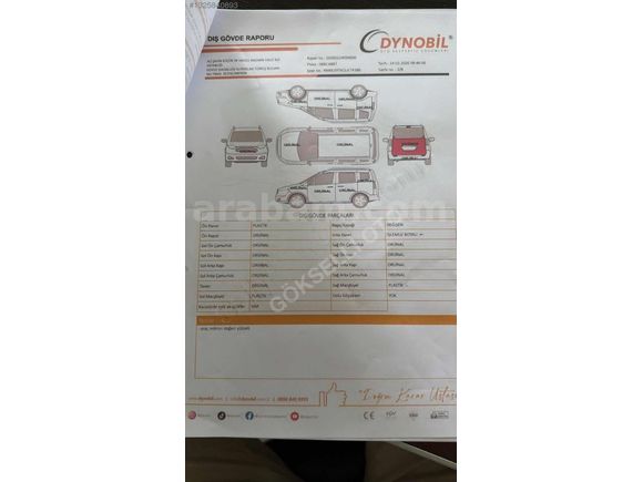 OTOMOBİL RUHSATLI 2018 MODEL 144bin KM BAĞAJ HARİÇ ORJİNAL