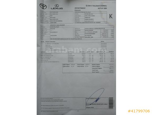 YETKİLİ SERVİS BAKIMLI 96 BİNDE