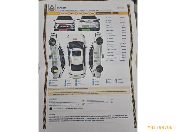 YETKİLİ SERVİS BAKIMLI 96 BİNDE