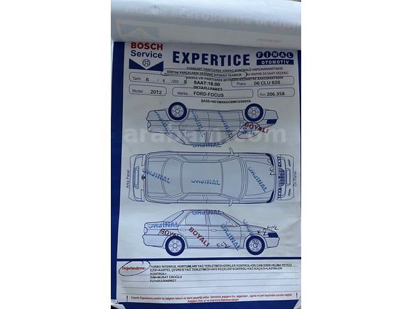 Sahibinden Ford Focus 1.6 TDCi Trend 2012 Model 