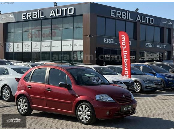 ERBİL AUTO'DAN 2004 CITROEN C3 DİZEL MANUEL CAM TAVAN