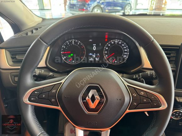 ÜÇPINARLILAR'DAN 2020 RENAULT CAPTUR 1.3 TCE TOUCH BOYASIZ