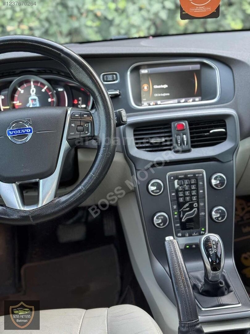 Galeriden Volvo V40 1.6 D Advance 2014 Model Batman 215.000 km Beyaz 3