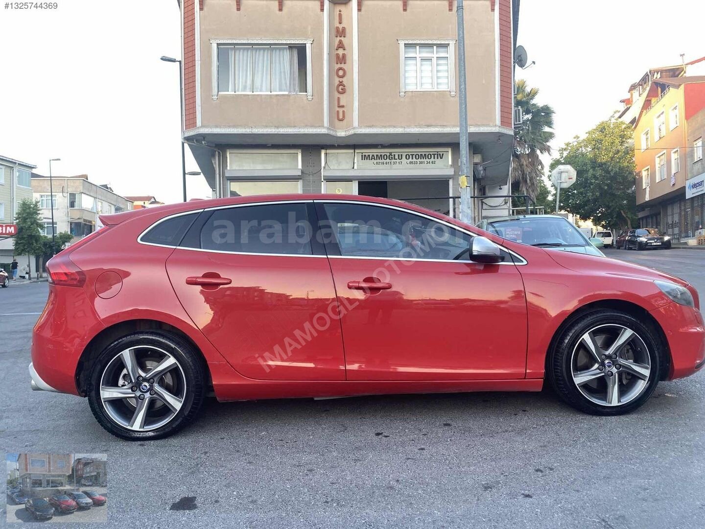 Galeriden Volvo V40 1.5 R-Design 2016 Model İstanbul 172.000 km Kırmızı 4