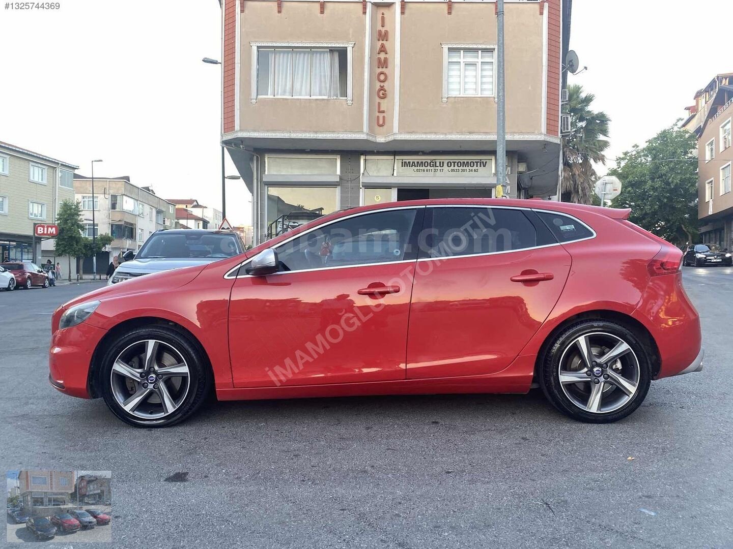 Galeriden Volvo V40 1.5 R-Design 2016 Model İstanbul 172.000 km Kırmızı 5
