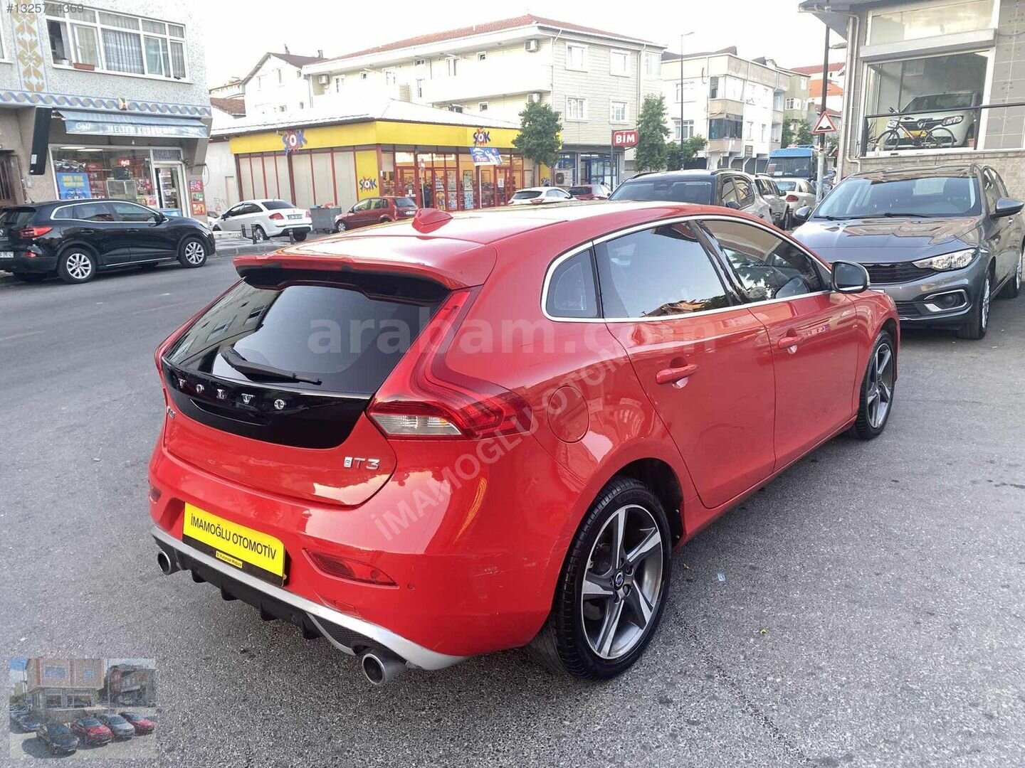 Galeriden Volvo V40 1.5 R-Design 2016 Model İstanbul 172.000 km Kırmızı 7