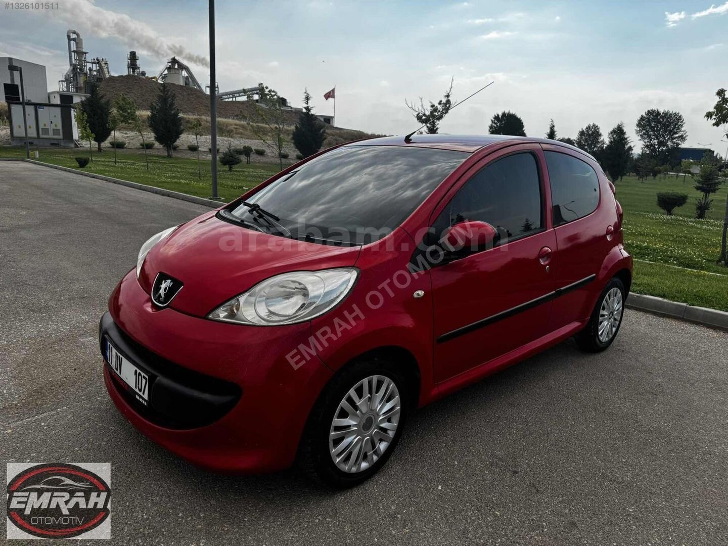 Galeriden Peugeot 107 1.0 Trendy 2009 Model Eskişehir 285.650 km Kırmızı 1