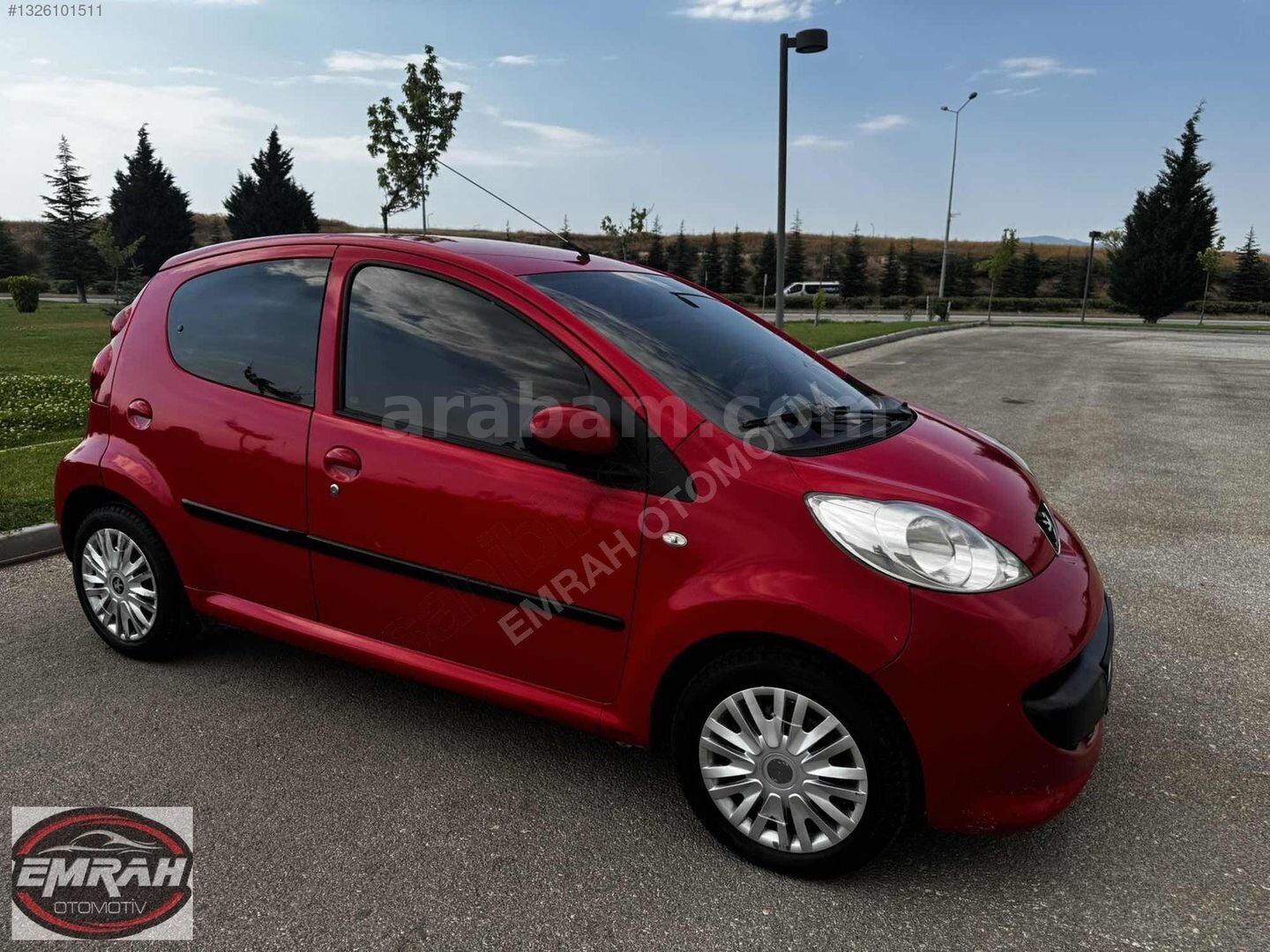 Galeriden Peugeot 107 1.0 Trendy 2009 Model Eskişehir 285.650 km Kırmızı 5
