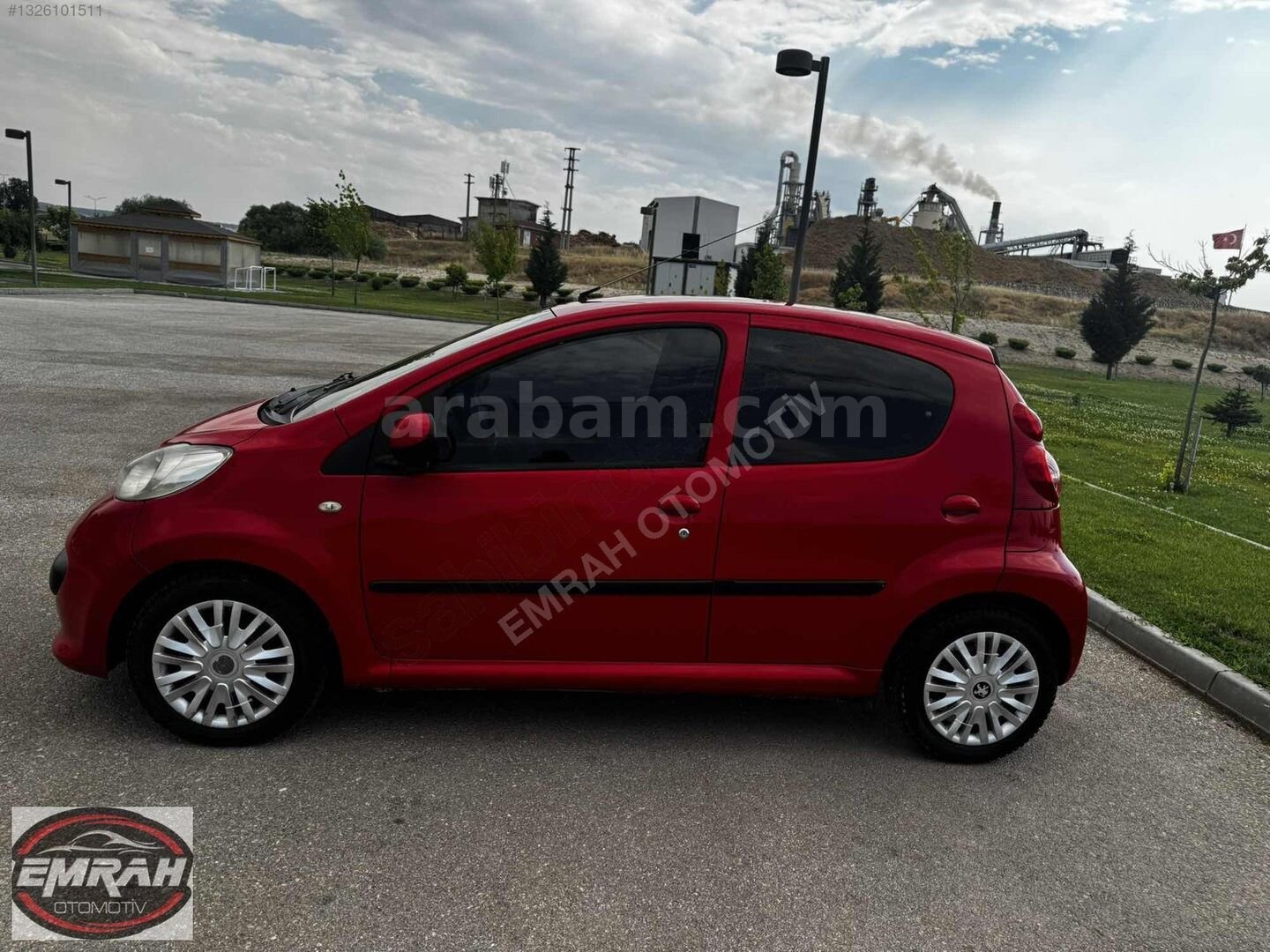 Galeriden Peugeot 107 1.0 Trendy 2009 Model Eskişehir 285.650 km Kırmızı 7