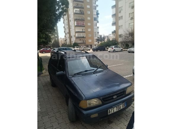Sahibinden Kia Pride 1.3 DLX 2001 Model  281.000 km Mavi