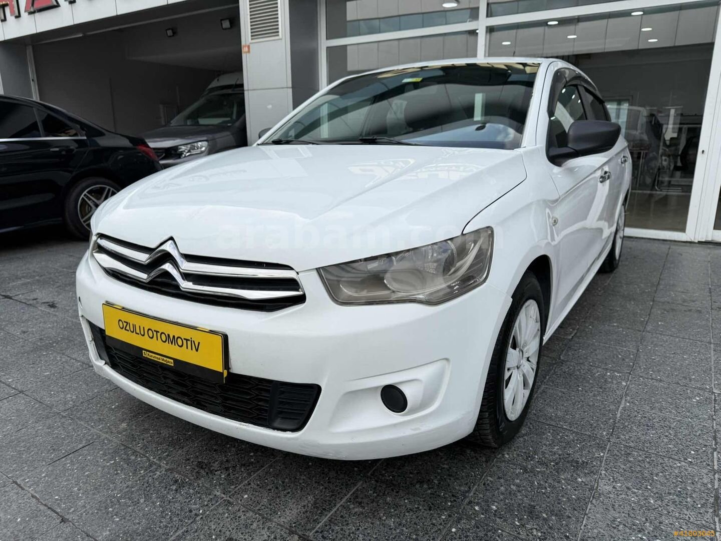 Galeriden Citroen C-Elysée 1.2 VTi Attraction 2013 Model İstanbul 150.000 km Beyaz 6