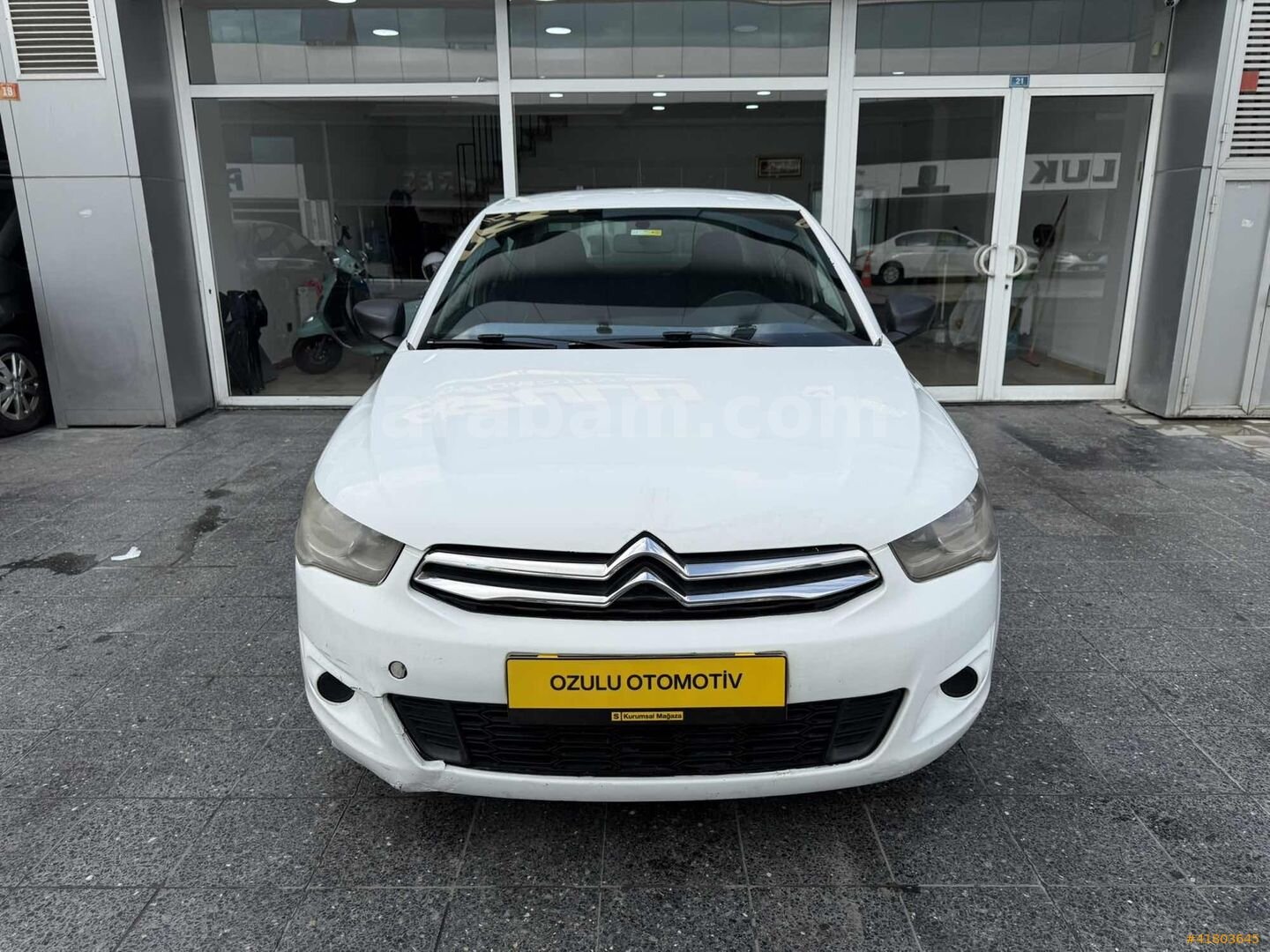 Galeriden Citroen C-Elysée 1.2 VTi Attraction 2013 Model İstanbul 150.000 km Beyaz 4
