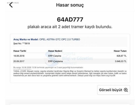 2011 ENJOY 111.YIL 197 BİNDE ÖZEL PLAKALI