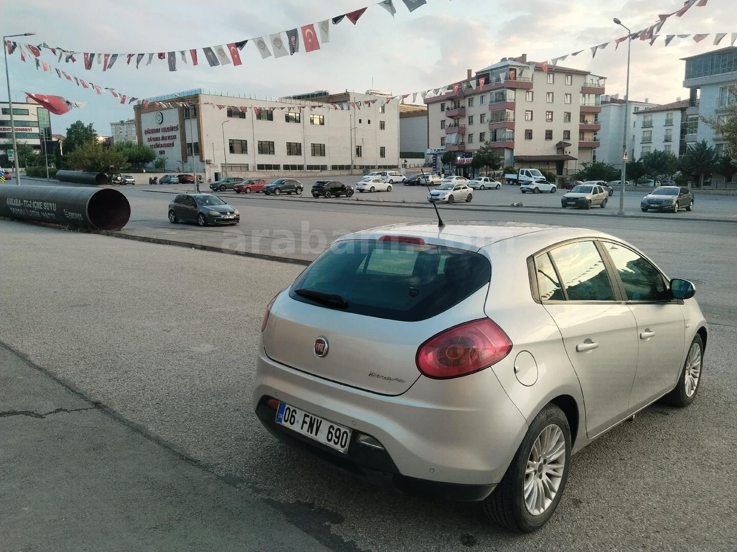 Sahibinden Fiat Bravo 1.6 Mjet Dynamic 2008 Model Ankara 206.056 km Gri 7