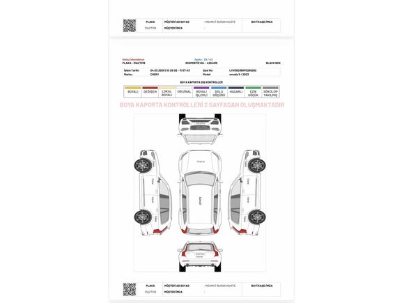 Chery Omoda 5 
 Luxury 2023 Model
GÜNCEL EKSPERTİZ MEVCUT