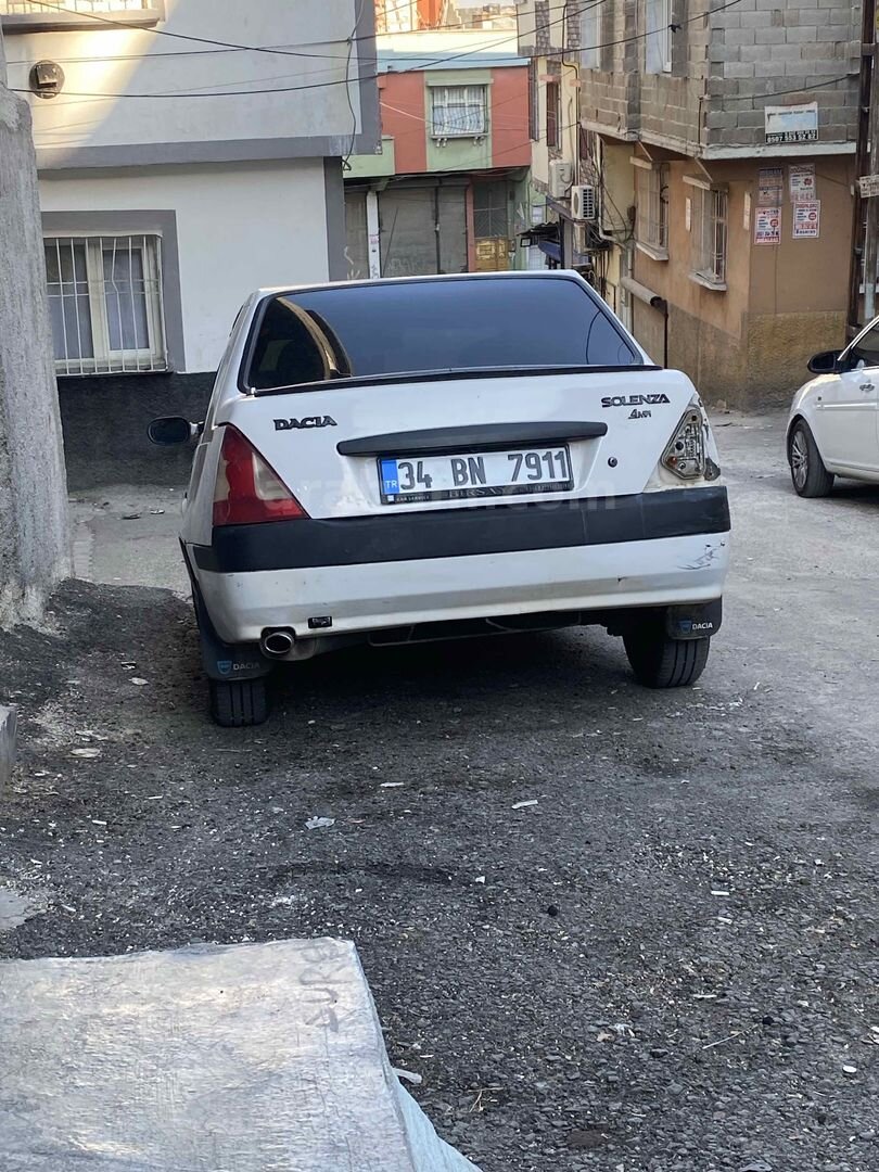 Sahibinden Dacia Solenza 1.4 Rapsodie 2005 Model Gaziantep 240.000 km Beyaz 3