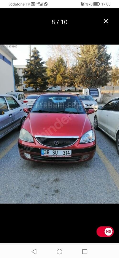 Sahibinden Tata Indica 1.4 Basic 2006 Model Ankara 240.000 km Bordo 3