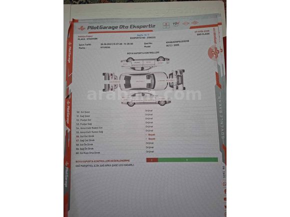 Galeriden Hyundai Getz 1.3 GLS 2005 Model Antalya